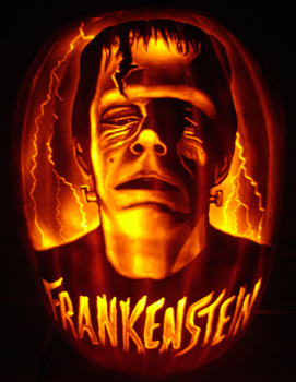 Frankenstein Pumpkin Glenn Strange