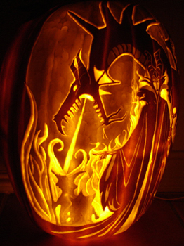 Maleficent Pumpkin A